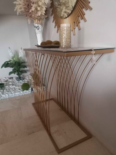 Mobilier-chic-Console-avec-miroir-en-vente-en-Tunisie