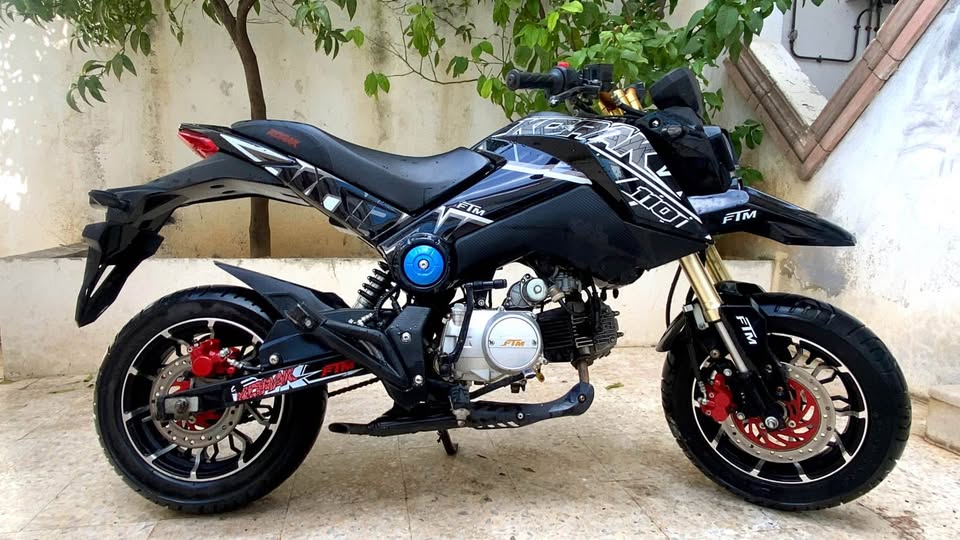 Moto-Korak-2eme-generation-noire-110cc-en-vente-en-Tunisie