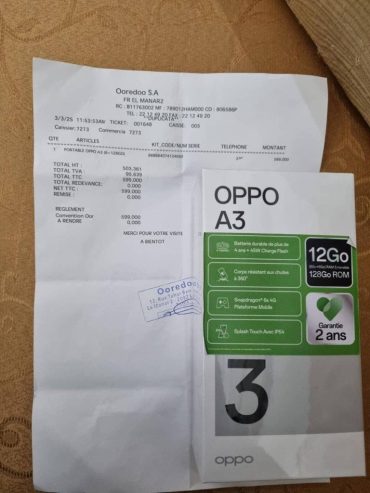 Smartphone-Oppo-A3-sous-garantie-en-Tunisie