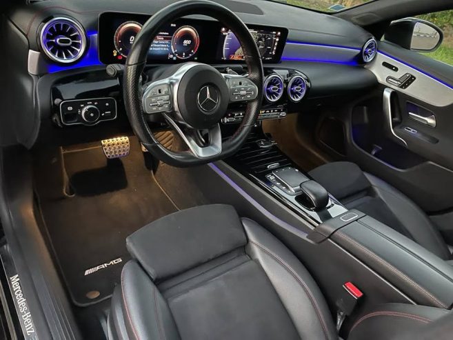 Volant-sport-multifonction-en-cuir-Mercedes-CLA-200-AMG