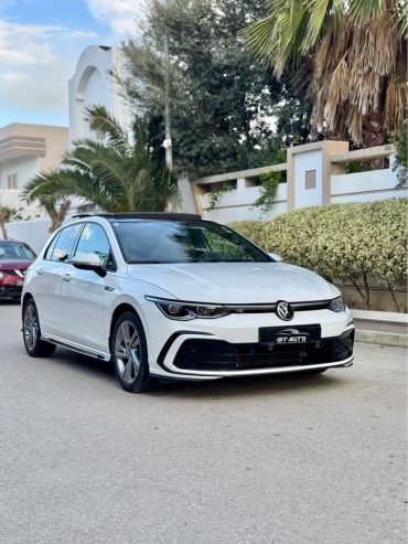 Volkswagen-Golf-8-R-Line-2021-blanc-vue-exterieure