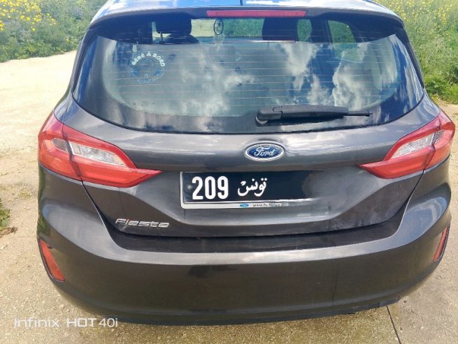 Vue-arriere-Ford-Fiesta-2019-a-vendre-en-Tunisie