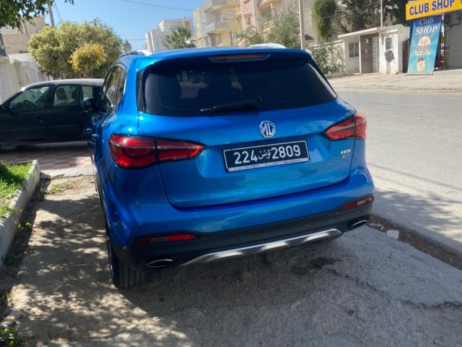 Vue-arriere-de-la-MG-HS-2021-a-vendre-a-Sousse