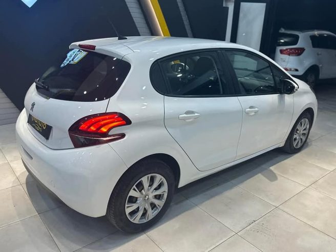 Vue-laterale-de-la-Peugeot-208-Blue-HDI-2021-a-vendre-a-Tunis