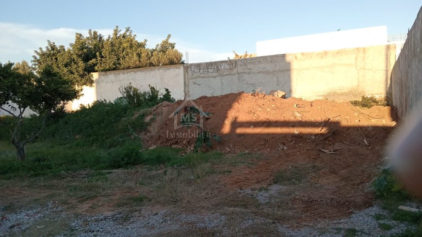 lot de terrain de 500 m²