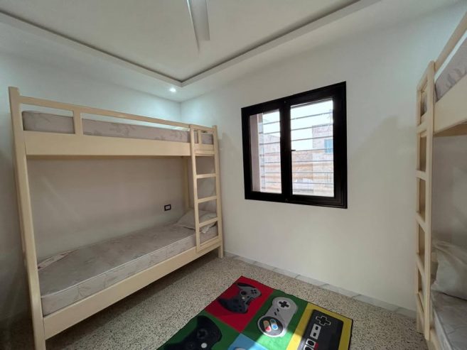 Chambre-enfants-dans-un-appartement-renove-a-Cite-Riadh-5-–-Sousse-Tunisie