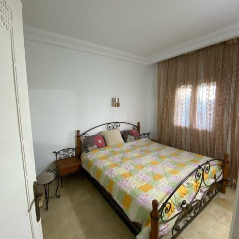 Chambre-parentale-dans-appartement-haut-standing-Yasmine-Hammamet