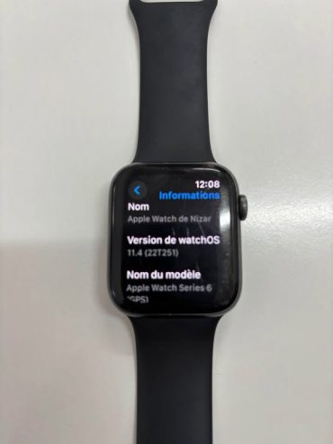Ecran-Apple-Watch-Series-6-avec-interface-active-–-A-vendre-Tunisie