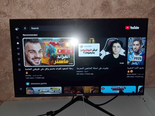 Ecran-gaming-Aiwa-24-pouces-HD-neuf-a-vendre-a-Menzel-Bourguiba-Tunisie