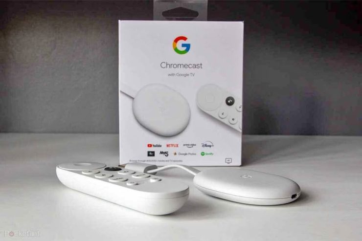 Google-Chromecast-4K-HDR-a-vendre-en-Tunisie-avec-telecommande-vocale-–-prix-230-dinars