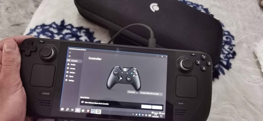 Steam-Deck-avec-16-Go-de-RAM-et-jeux-installes-FIFA23-Just-Cause-Crash-Bandicoot
