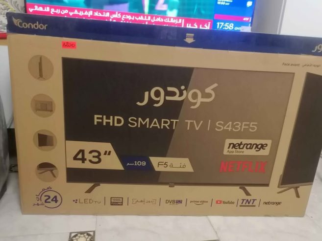 TV-LED-Smart-43-pouces-Condore-a-Tunis
