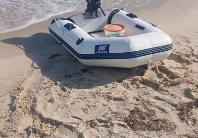 Bateau semi-rigide 4 CV