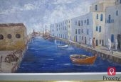 Tableau à l’huile La Goulette