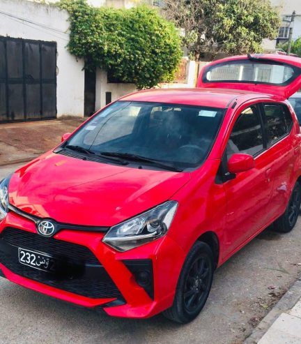 toyota-agya-2022-rouge-a-vendre-el-manzah-tunisie
