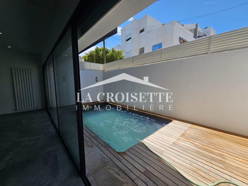 triplex s+5 avec piscine