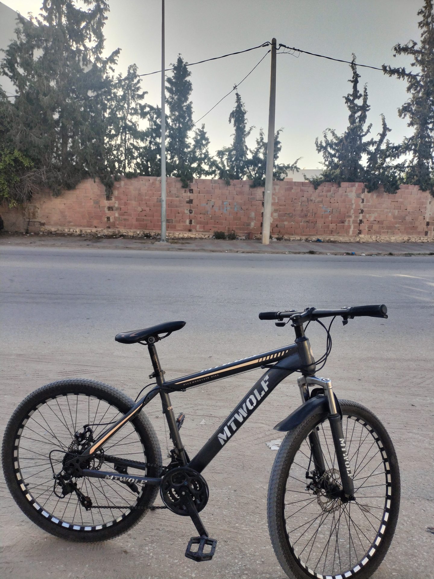 Vélo de montagne MT WOLF Gris Orange neuf à vendre