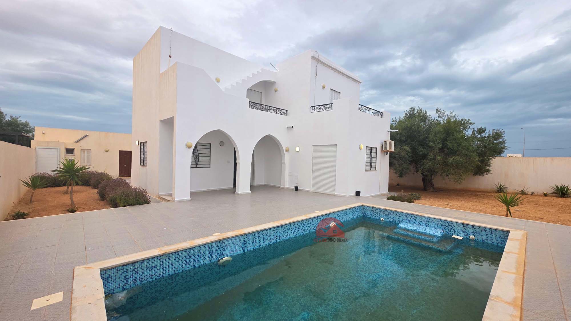 Location villa avec piscine à Houmt Souk Djerba