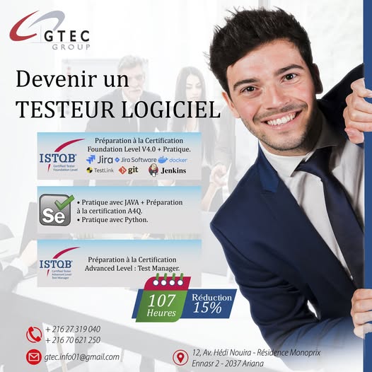 Pack complet ISTQB, Selenium & Test Manager