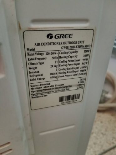split-mural-GREE-12000-BTU-Inverter-Tunisie