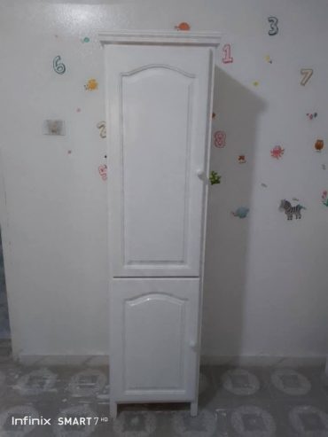 armoire-bebe-blanche-deux-portes