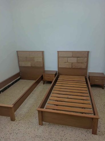 lit-neuf-bois-une-place-sfax
