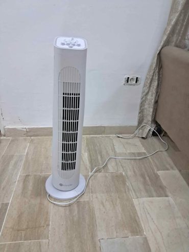 ventilateur-tour-hindo-blanc-silencieux-tunis