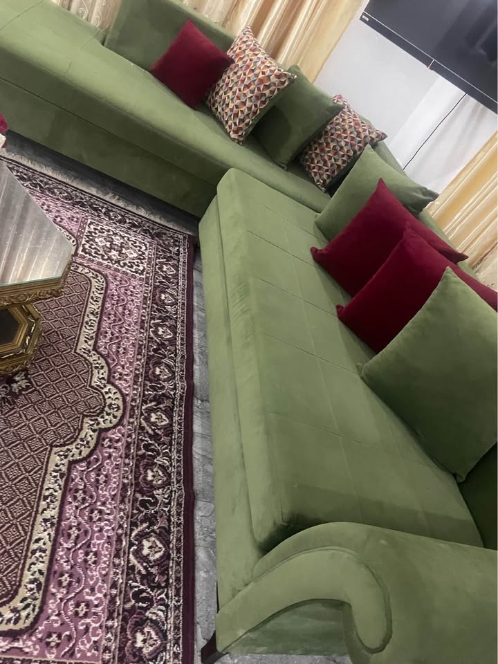 canape-vert-l-forme-annonce-proxity