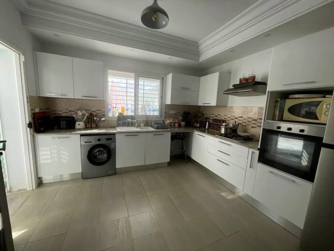 cuisine-equipee-villa-location-hammamet