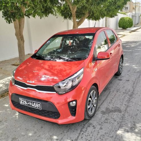 kia-picanto-rouge-occasion-boumhal-certifiee