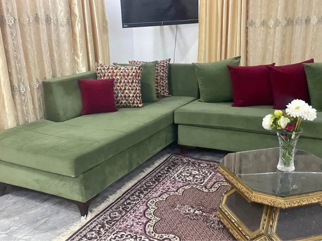 salon-velours-vert-l-forme-tunis
