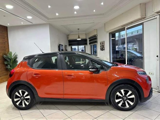 citroen-c3-2017-orange-toit-noir-tunisie-1
