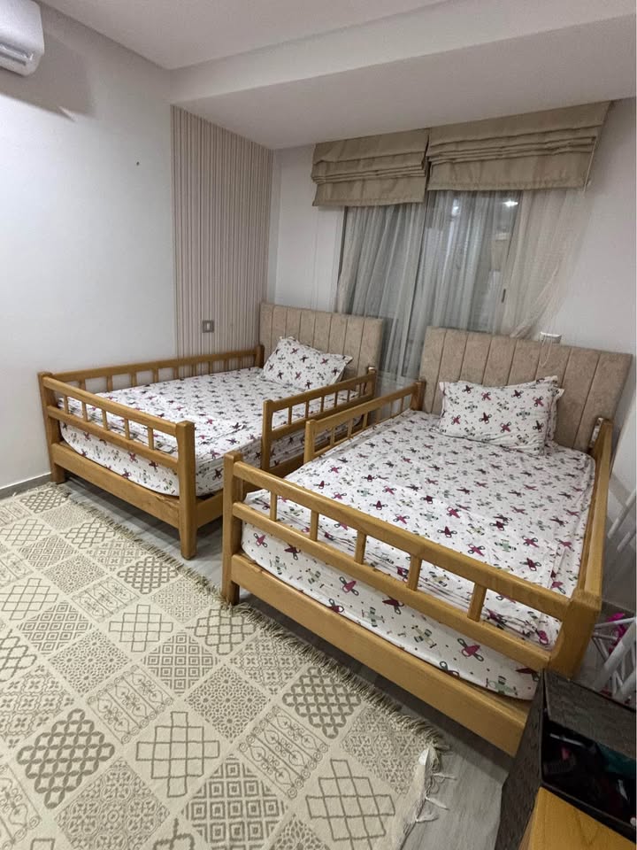 lit-enfant-190×120-bois-hetre-avec-matelas