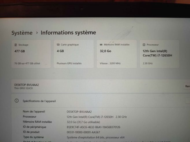ordinateur-portable-msi-gaming-i7-10e-gen