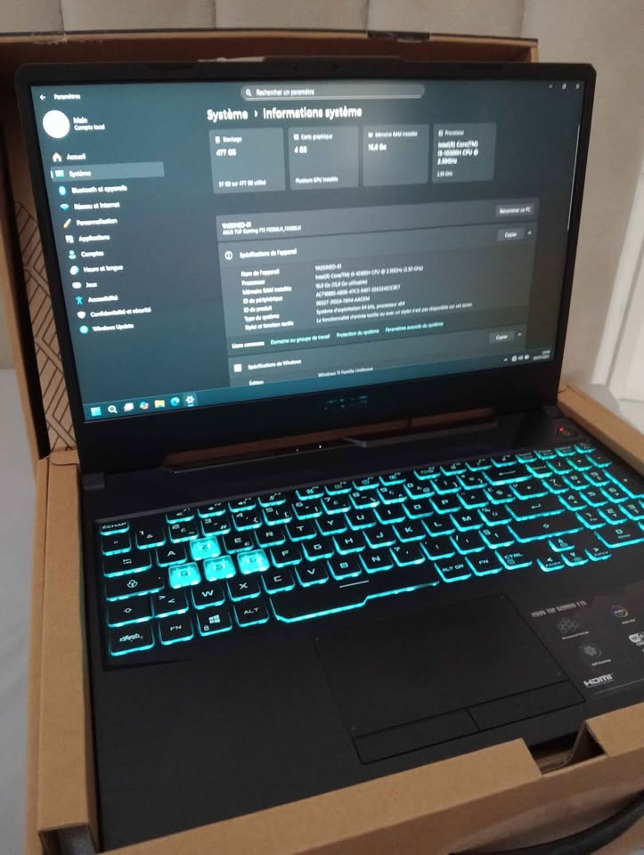 portable-asus-gaming-gtx1650-prix-tunisie