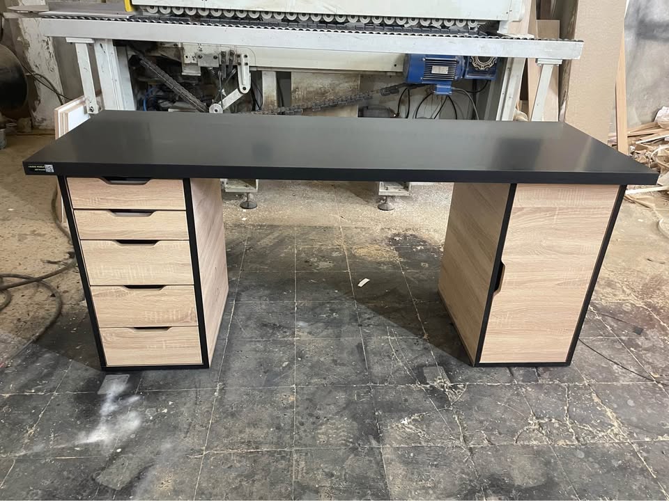 bureau-gamer-design-bois-noir-tunisie