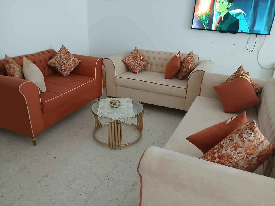 canape-beige-confortable-occasion