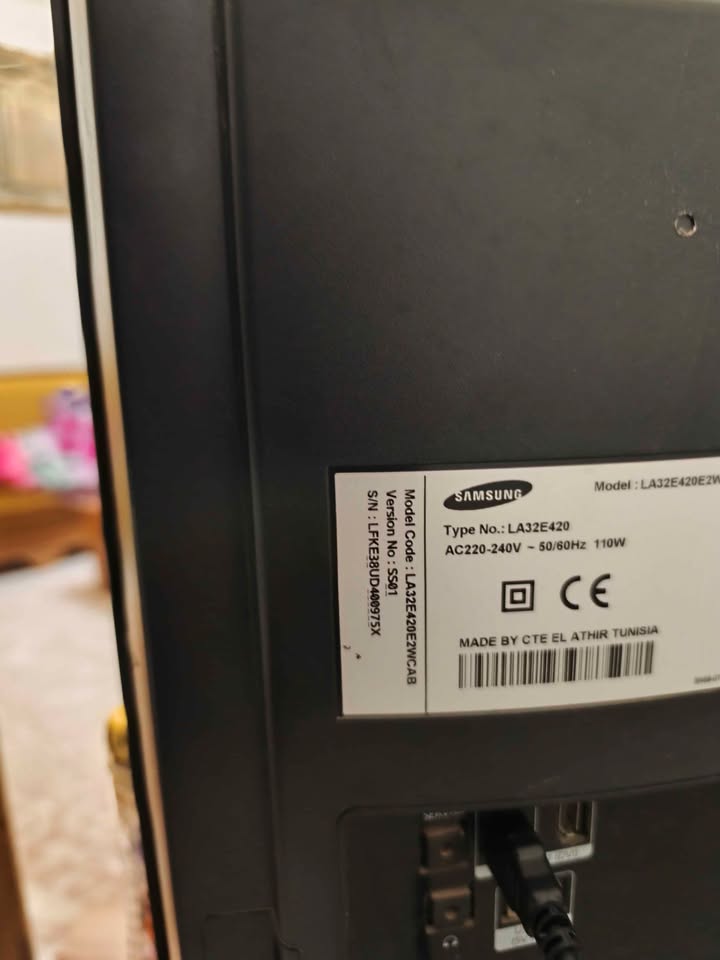 tv-samsung-32p-la32e420-etiquette-modele