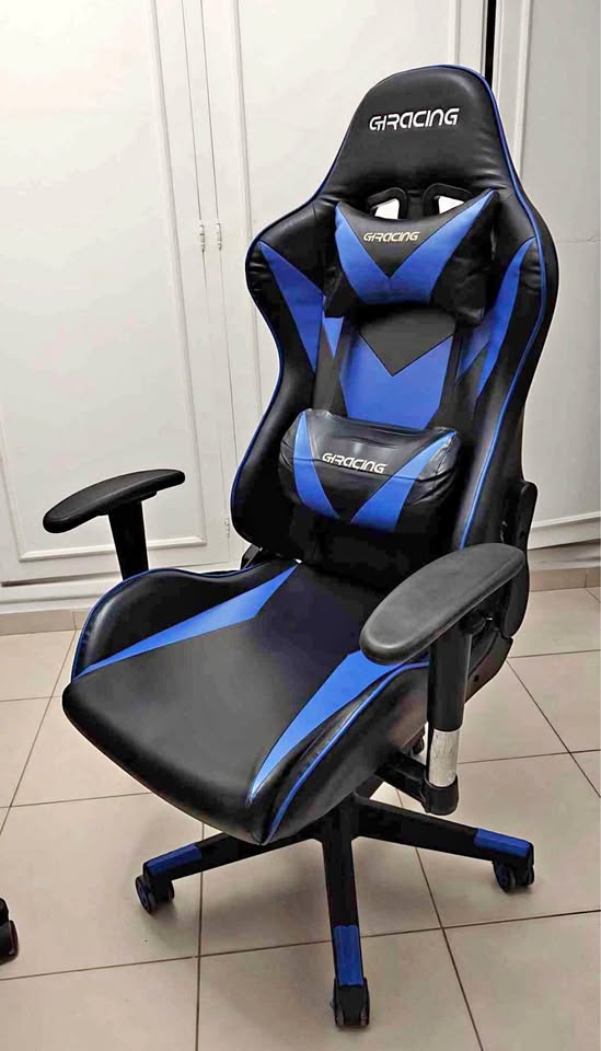 chaise-gamer-racing-noir-bleu-ariana