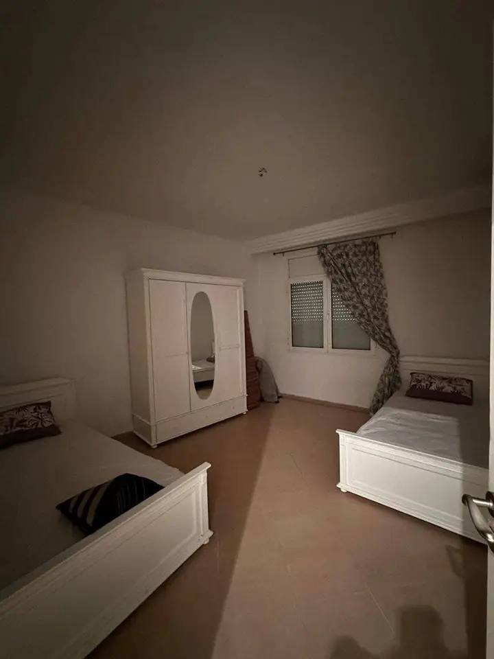 chambre-enfants-deux-lits-simples-appartement-meuble-sousse