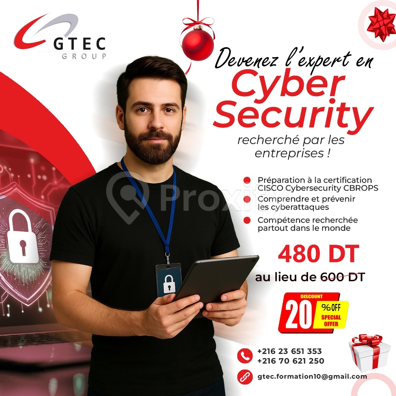 Formation en cybersécurité