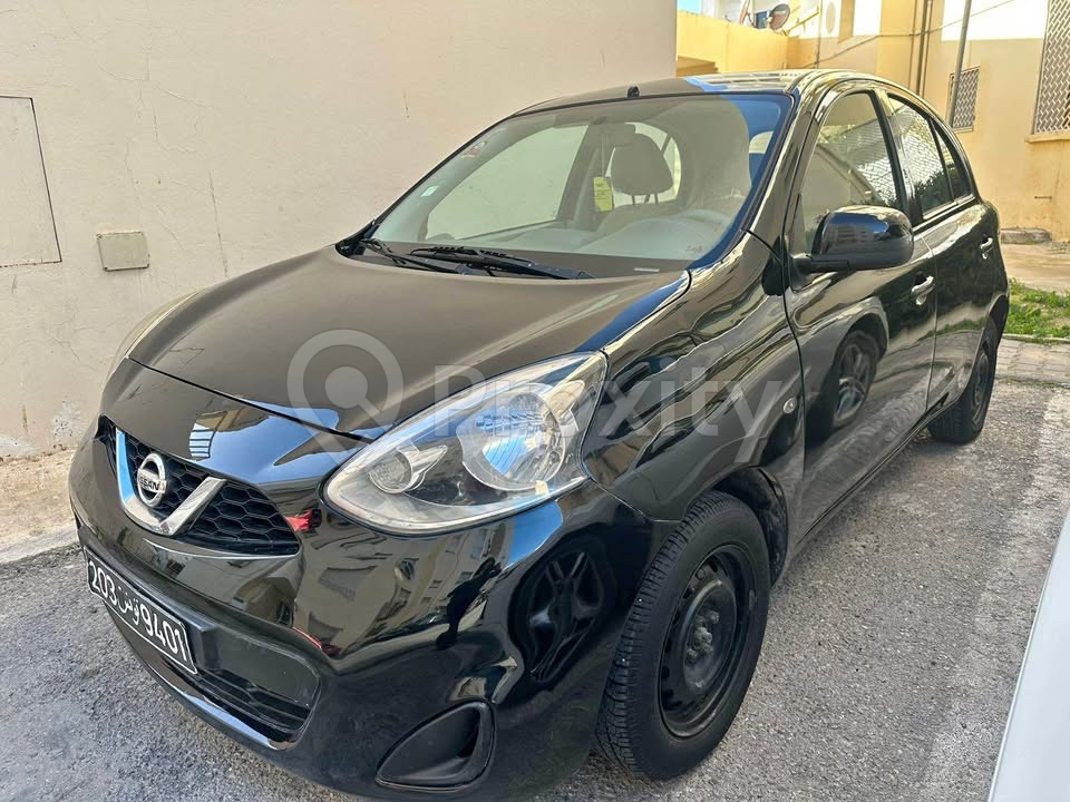 Nissan Micra 2018 – 5 CV – 177 000 km – Ariana – 26 500 DT (négociable)