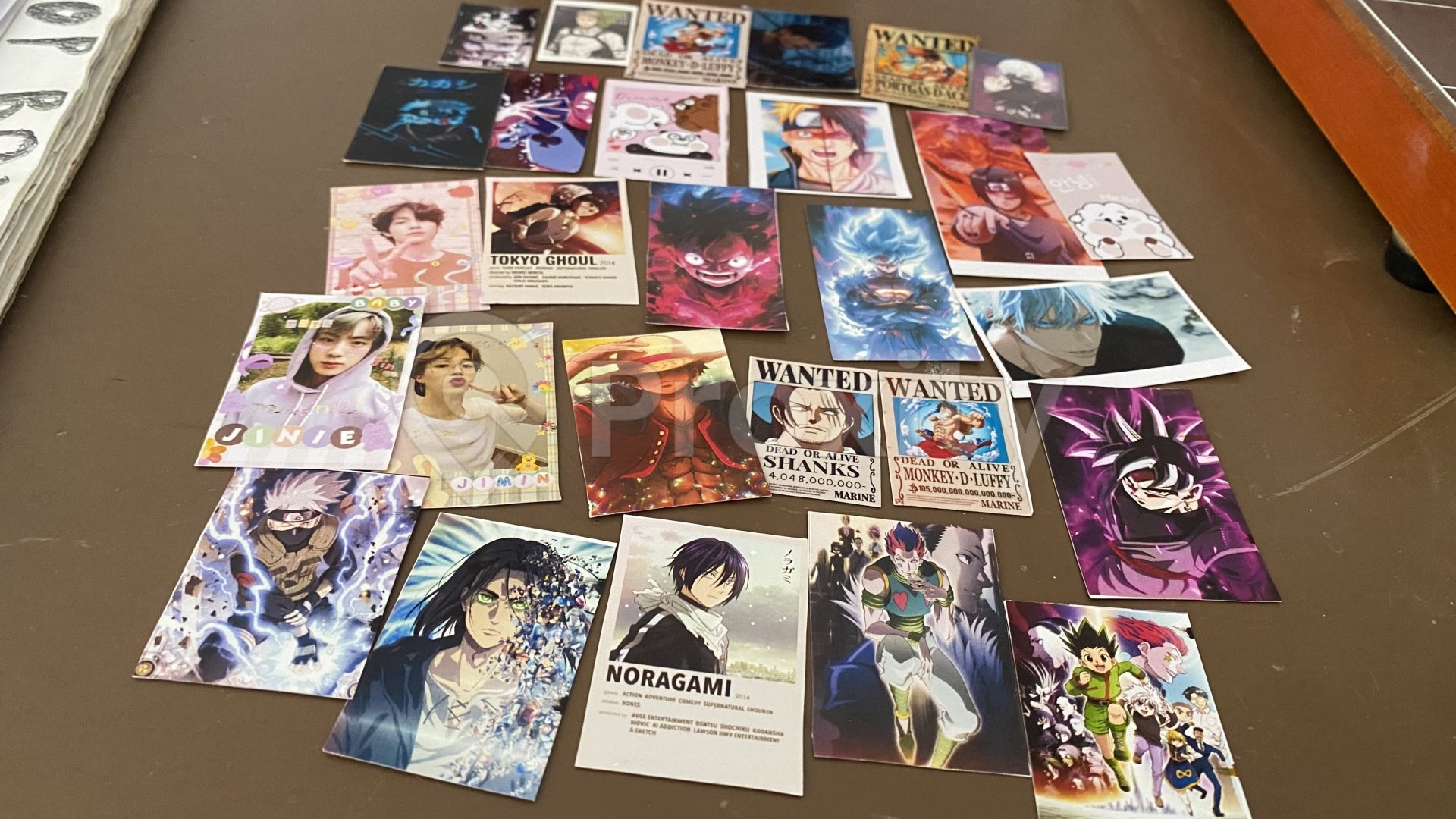 Photocards, personalized stickers