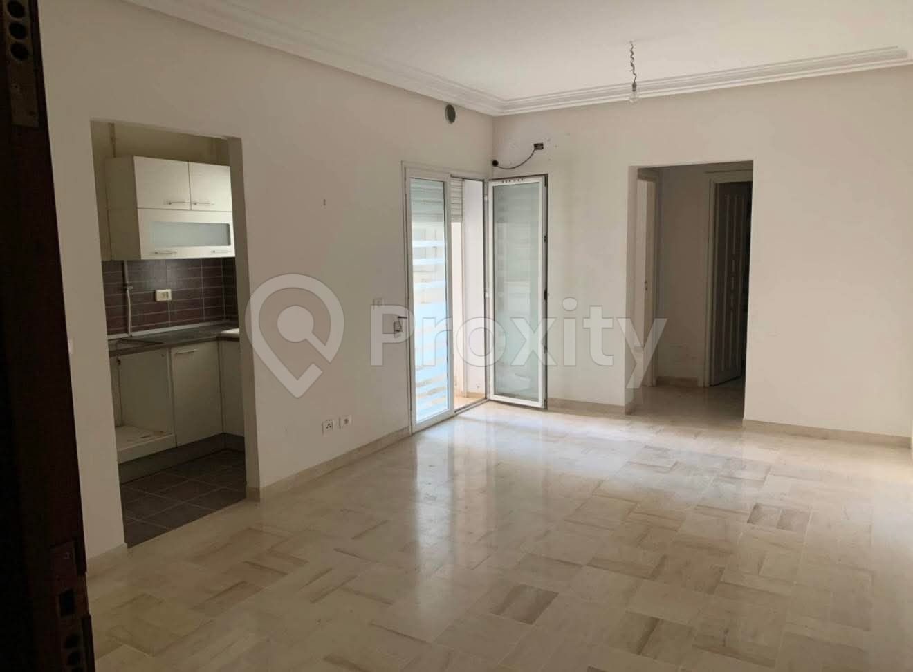 Appartement S+1 à louer au 2e étage dans une résidence gardée et sécurisée