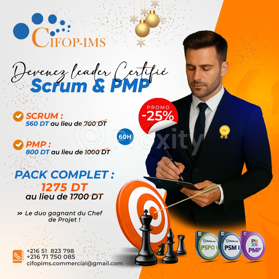 Formation SCRUM & PMP
