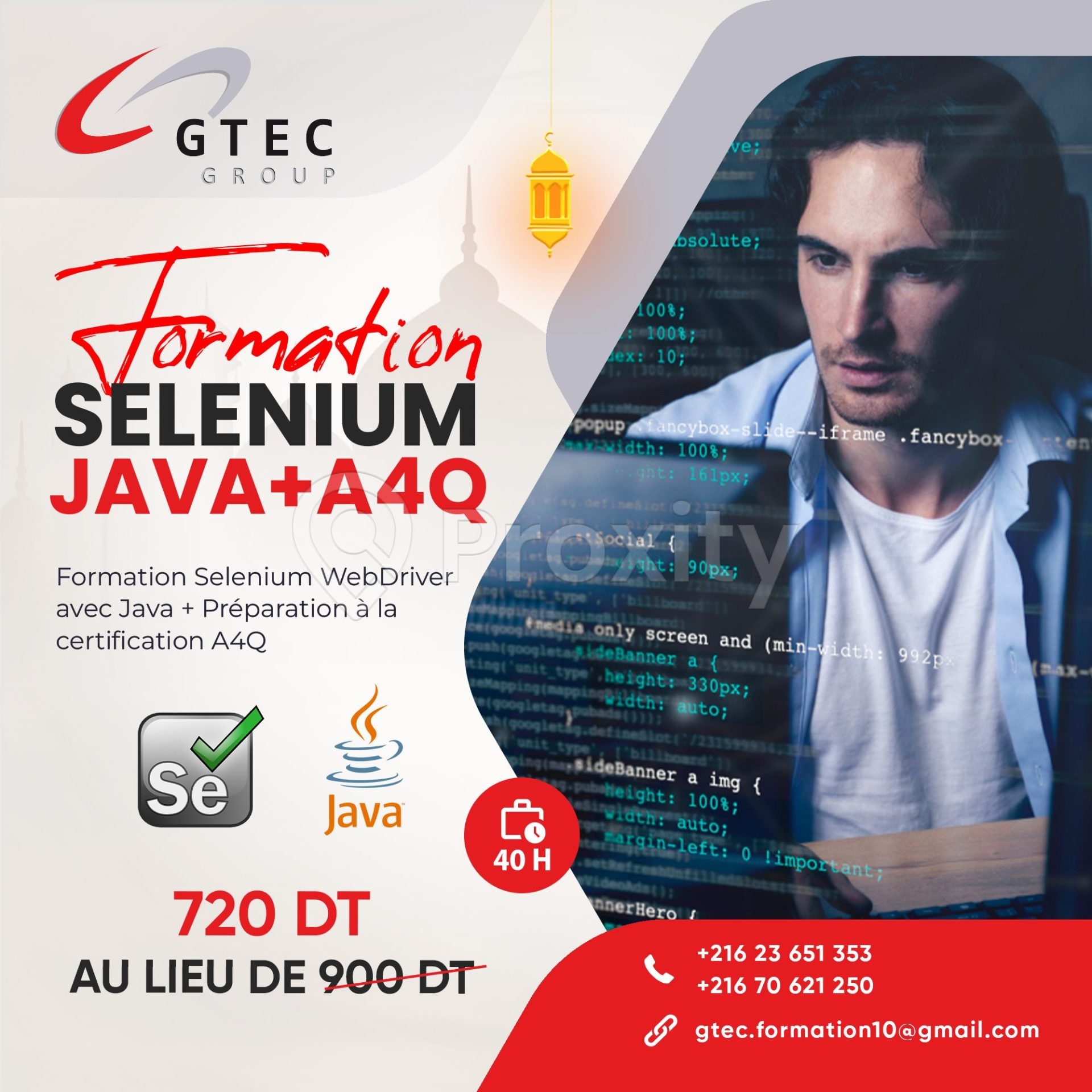 Formation Selenium avvec Java +A4Q