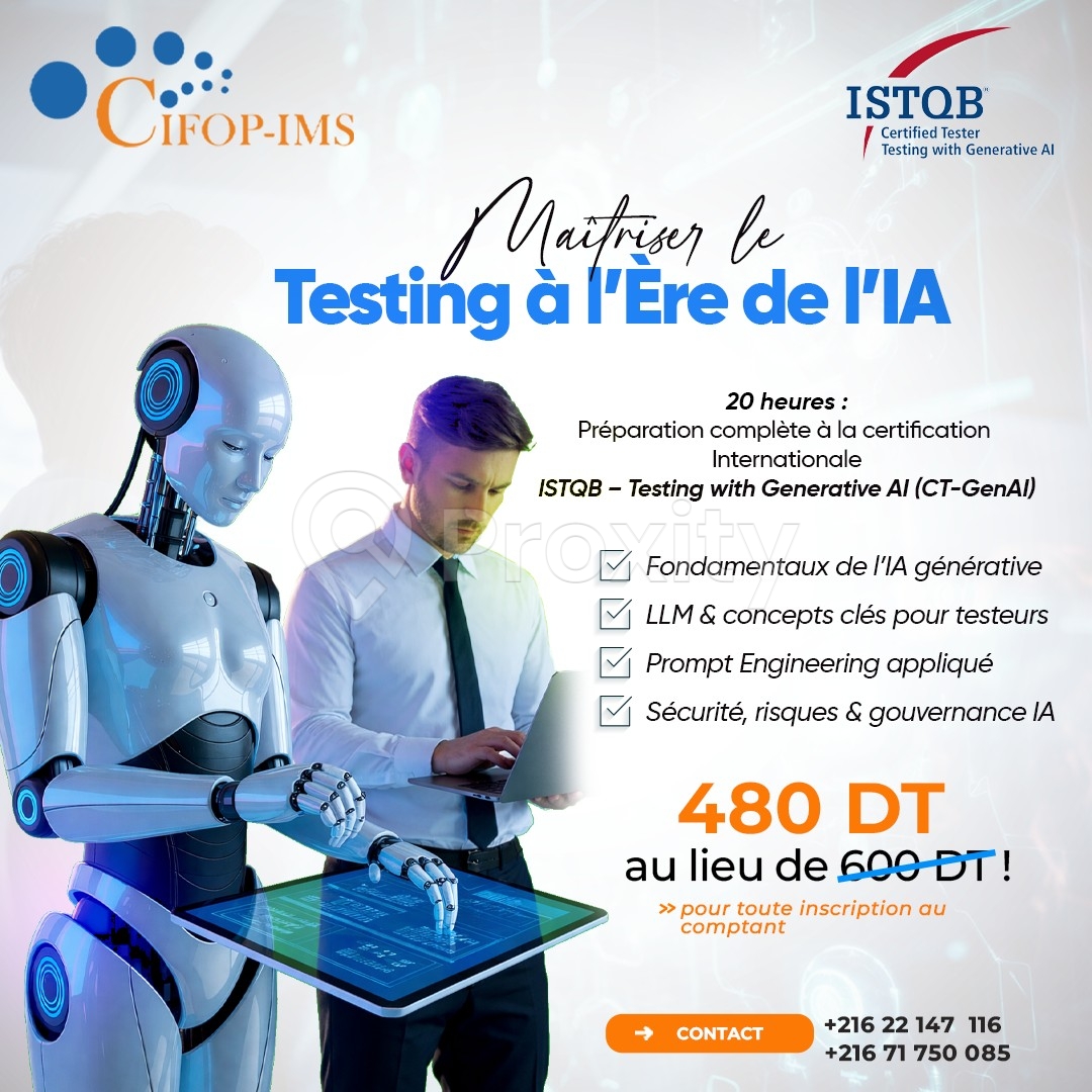Formation ISTQB GEN IA