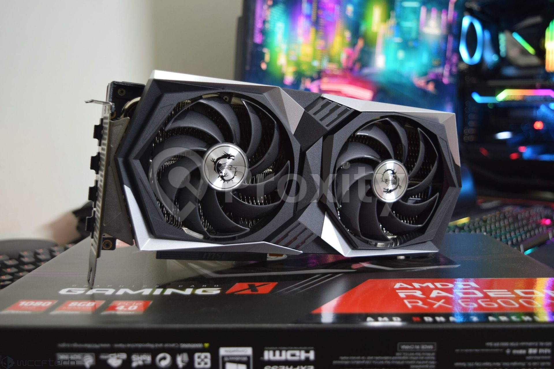 RX 6600 XT – MSI RX 6600 XT Gaming X Carte graphique
