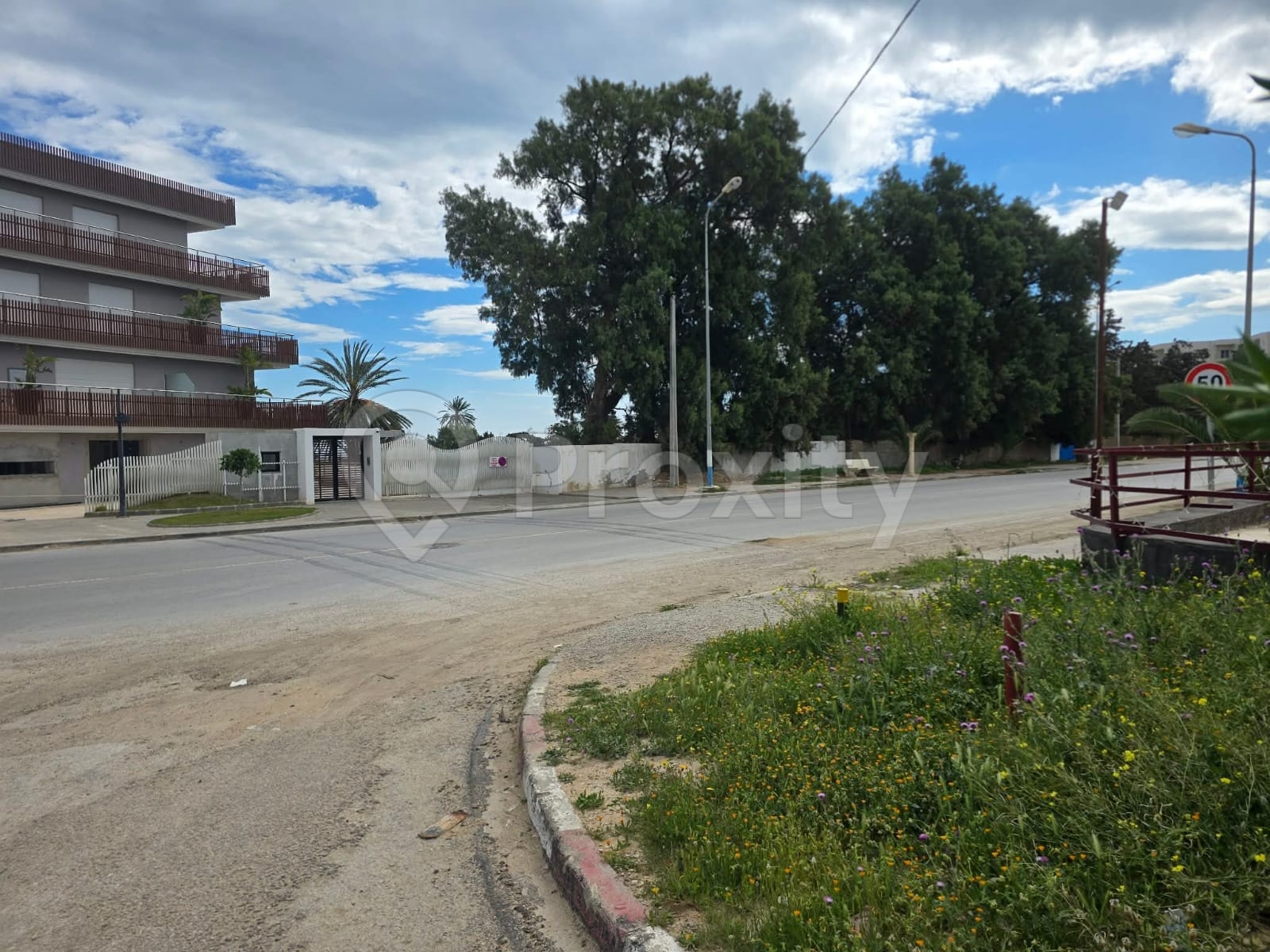A vendre Un très beau terrain 482 m² Chatt-Mariem