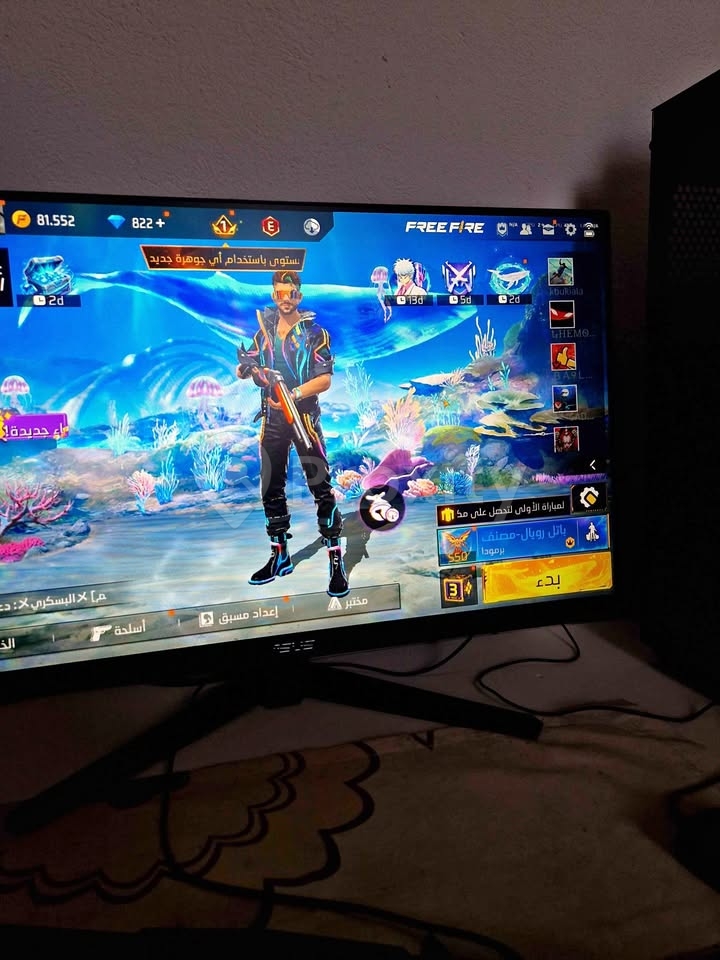 Écran gaming ASUS TUF Gaming VG249Q3A 23,8 pouces 180 Hz presque neuf à vendre à La Soukra